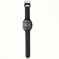 Reloj Inteligente para Niños G60 HD con Pantalla Táctil TFT de 2.01 Pulgadas, Correa de Silicona, Multifunción Deportiva, Detección de Frecuencia Cardíaca para Llamadas