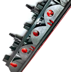 OE 635 k5 nuova luce del freno di montaggio alta terza luce del freno ausiliaria trasparente rosso impermeabile per Peugeot 206 207 <span class=keywords><strong>Citroen</strong></span> C2 - Product Image 5