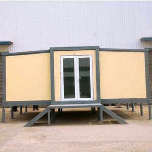 Casas de contenedores de estructura de acero prefabricadas de diseño barato y moderno para bares y cafeterías Con Baño - Product Image 2