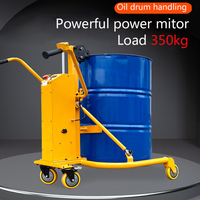 Lève-fût électrique, chariot électrique pour fûts d'huile, capacité 350 kg, transpalette à bec d'aigle pour entrepôt