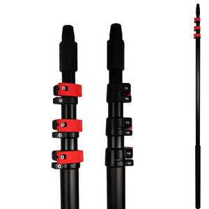 <span class=keywords><strong>Perche</strong></span> <span class=keywords><strong>télescopique</strong></span> multi-sections Extentoole à verrouillage rapide, 20 pieds, en aluminium, outils à long manche pour le nettoyage, <span class=keywords><strong>perche</strong></span> réglable - Product Image 1