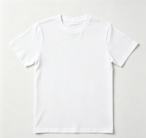 T-Shirt Personalizzabile Senza Logo, 100% Cotone, Supporta Stampa Immagine Personalizzata e Ricamo, Maglietta Semplice per Uomo e Donna, OEM ODM - Product Image 1