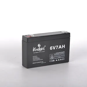 원래 공장 도매 VRLA Agm 6V 7AH 밀봉 납산 배터리