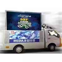 IP65 HD vidéo extérieure couleur P5 écran d'affichage LED numérique fabricant Mobile camion/remorque/véhicule panneau publicitaire