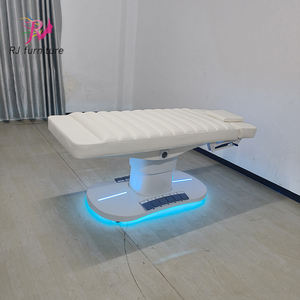 Muebles de Salón Modernos de Lujo, Cama de Masaje Facial Eléctrica de 4 Motores, Mesa Cosmética de Metal, Silla de Spa, Cama para Pestañas - Product Image 3