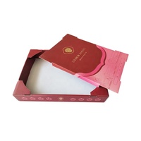 Boîte cadeau rigide ondulée pour fraises, motif imprimé personnalisé, emballage carton pour fruits frais, boîte de rangement et d'emballage cadeau pour fraises