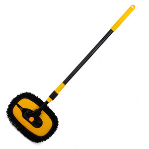 Chất lượng cao ô tô có thể thu vào dài xử lý Chenille Bàn Chải Rửa Xe lau công cụ làm sạch - Product Image 1