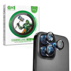 <span class=keywords><strong>Protector</strong></span> de Cristal Templado para <span class=keywords><strong>Cámara</strong></span> Trasera de <span class=keywords><strong>iPhone</strong></span> 17 Pro Max 16 Pro, Transparencia HD, Revestimiento AR, Cubierta de Lente Metálica a Prueba de Explosiones - Product Image 2