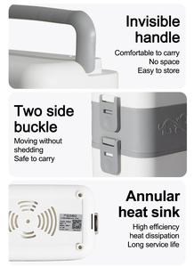 Công Suất Lớn Cách Điện Hộp Ăn Trư<span class=keywords><strong>a</strong></span> Điện Hộp Ăn Trư<span class=keywords><strong>a</strong></span> Điện Sưởi Ấm Có Thể Được Cắm Vào Một Mini Nồi Cơm Điện - Product Image 5