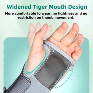 Estabilizador de Muñeca Ajustable con Perilla Giratoria y Férula de Soporte, Protector de Muñeca Transpirable para Recuperación de Lesiones y Uso Diario - Product Image 6