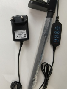 66led linh hoạ<span class=keywords><strong>t</strong></span> cổ ngỗng LED đèn bàn với hẹn giờ 5 chế độ màu 10 mức độ sáng hiện đại vòng kim loại bóng râm USB Clip đọc sách - Product Image 3