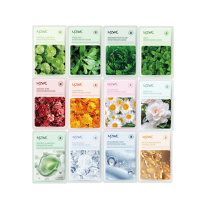 Wholesale OEM Price Skin Care Facial Sheet Mask Natural Plant Moisturizing Hydrating Whitening Beauty Facial Masks