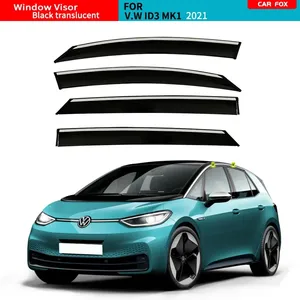 <b>Rain</b> Guard Awnings Window Visor For ID3 MK1 2021 2022 DOOR VISOR Bright Strip Wind <b>Deflectors</b> Visors Accessories - Product Image 4