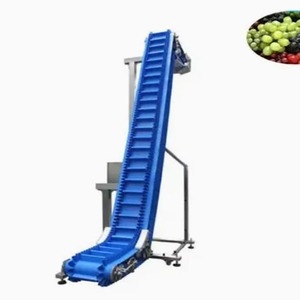 PVC/PU vành đai băng tải tự động cho ăn thực phẩm nghiêng băng tải cho trái cây z-loại dễ dàng làm sạch vành đai băng tải máy với đòn chêm - Product Image 4