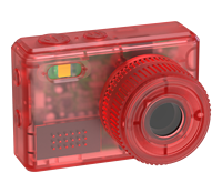 Mini caméra ODE DC22T 2MP 1080P HD, enregistreur vidéo, écran LCD IPS 0,96 pouces, capteur CMOS, grand angle 68°, autonomie de 75 minutes, portable