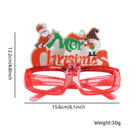 Lunettes de Noël Tête de Renne Très Vendues, Lunettes Fantaisie Élan, Accessoire Amusant pour Cabine Photo pour Dîner de Noël en Famille