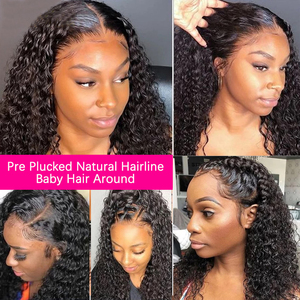 200 250 Density 13x6 HD Transparent Burmese Curly Deep Lace Frontal <b>Wig</b> Double Drawn Indian Human Hair Lace <b>Front</b> <b>Wigs</b> Vendor - Product Image 5