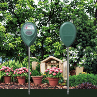 Hygromètre de sol à aiguille unique Détecteur de couleur verte pour les tests d'humidité Jardinage Plantes en pot Humidimètre de sol unique