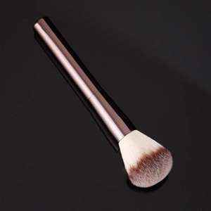HG1 <b>Round</b> Head Powder <b>Brush</b> 5cm Synthetic Bristle Aluminum Handle For Blusher Application - Product Image 3