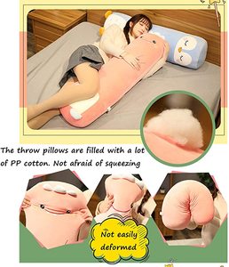 Custom Cuddly <strong>Long</strong> Plush <strong>Pillow</strong> Soft <strong>Long</strong> Penguin Plush Toy <strong>Pillow</strong> Cute Cartoon Stuffed Animal <strong>Body</strong> <strong>Pillow</strong> - Product Image 4