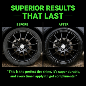 Abrillantador de Neumáticos Automotrices a Base de Agua de Alta Calidad para Mejorar el Brillo, Mantenimiento de Ruedas, Cera para Neumáticos - Product Image 2