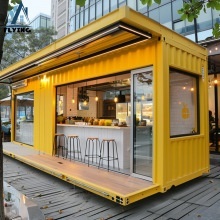 Chiosco Mobile Espandibile in Vendita 10ft 20ft Pop-Up Container Bar e Caffetteria Contemporaneo Negozio di Prossimità Modulare e Trasportabile - Product Image 3