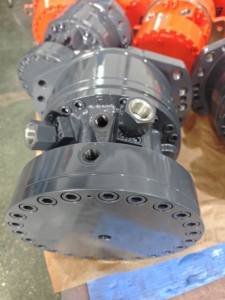 Motor Hidráulico de Pistones Radiales HMSE08 de Alto Torque y Baja Velocidad, Tipo Eje, con Integración - Product Image 3