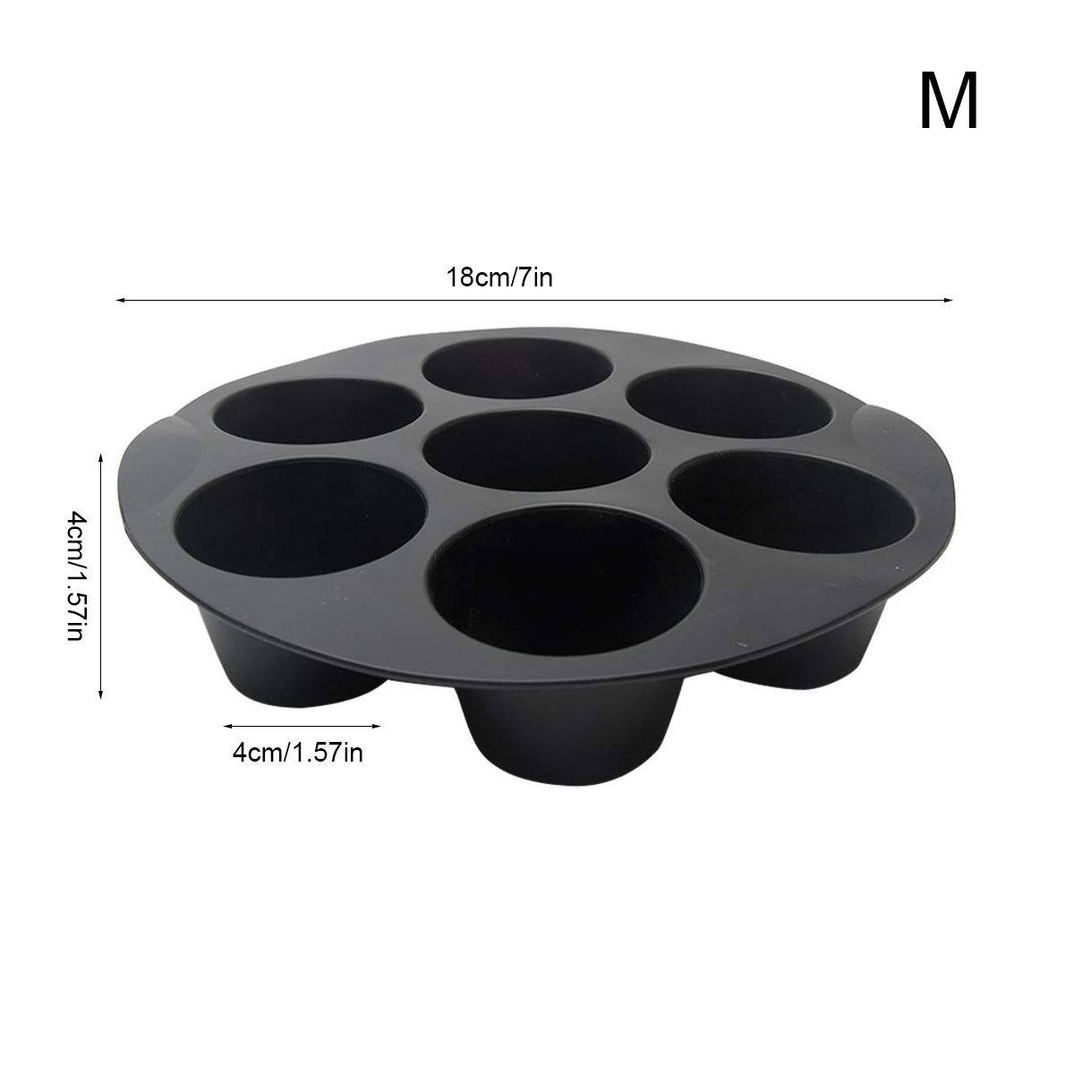 18ซม. สีดำ