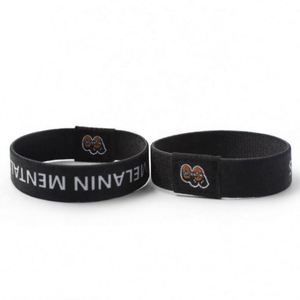 Nouveau bracelet élastique tissé tendance avec logo NFC personnalisé, impression sérigraphique, décoration de vacances et idée cadeau - Product Image 6