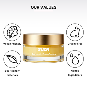 Skin Care Private Label Organic Skin Care Acne Wrinkle Dark Spot Moisturizer Bleaching Turmeric <b>Face</b> Cream Vitamin C Hyaluronic - Product Image 1