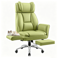 Sillas de Escritorio Ejecutivas 2026 con Reposabrazos Abatibles, Altura Ajustable, Reposacabezas y Respaldo Reclinable para Oficina en Casa y Juegos, Color Negro