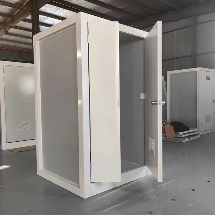 Bathroom Squat Prefabricated Portable Toilet Cabin Luxury Mobile Toilet Public Portable Toilet Easy Install for Construction 6
