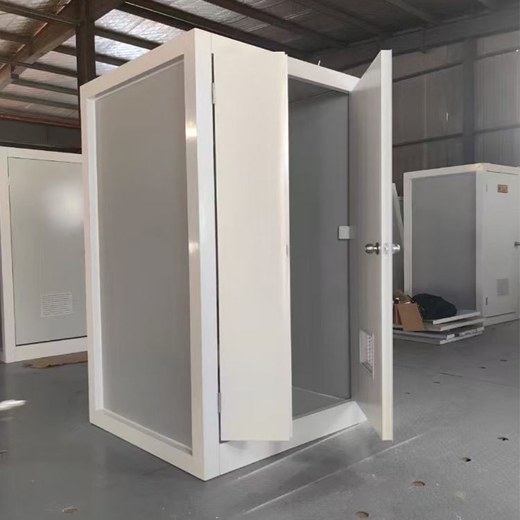 Bathroom Squat Prefabricated Portable Toilet Cabin Luxury Mobile Toilet Public Portable Toilet Easy Install for Construction - Image 6