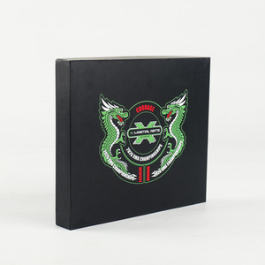 Custom Cultural <b>Gift</b> <b>Box</b> Set Top And Bottom Lid Personalized Packaging For Tea Products 250gsm Grey Board - Product Image 3