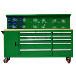 Green <b>Tool</b> Chest Rolling Cabinet <b>Tool</b> <b>Boxes</b> with Wheels Drawer Garage Heavy Duty Auto Repair Mobile <b>Tool</b> Storage Trolley - Product Image 1