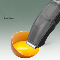 Nouveau lancement de produit tondeuse à cheveux électrique Portable automatique Pro tondeuse à cheveux étanche sous vide tondeuse à cheveux pour hommes lame en acier inoxydable