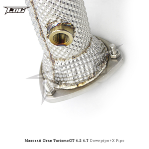 Collecteur d'échappement COC X Pipe pour <span class=keywords><strong>Maserati</strong></span> Gran Turismo GT 4.2/4.7 2008-2023 en acier inoxydable, collecteur d'échappement de compétition - Product Image 5