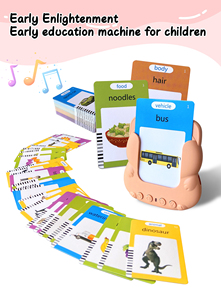 Tùy chỉnh nói chuyện THẺ FLASH bengali Việt lithuanian Bồ Đào nha Tây Ban Nha pháp Nga giáo dục đồ chơi máy học tập - Product Image 2