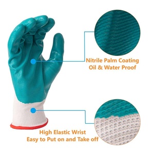 Guantes de Trabajo Versátiles con Recubrimiento de Nitrilo Snell, Agarre Firme, Resistentes a la Abrasión, para Construcción, Manejo en Almacenes - Product Image 4