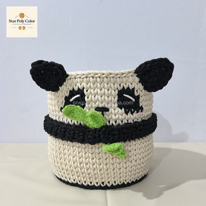 <span class=keywords><strong>Panier</strong></span> de rangement <span class=keywords><strong>pour</strong></span> animaux tricoté à la main, mignon et moderne, écologique, multifonctionnel <span class=keywords><strong>pour</strong></span> le salon, boîte de rangement <span class=keywords><strong>pour</strong></span> jouets - Product Image 1
