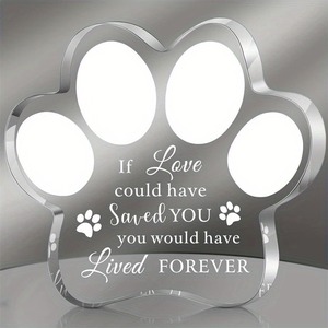 Wholesale <b>Pet</b> Memorial Ornament <b>Remembrance</b> <b>Gifts</b> Loss of Dog Sympathy <b>Gift</b> Paw - Product Image 4