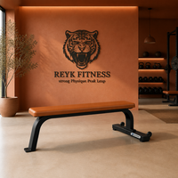 Nouveau design, export direct d'usine, équipement de musculation et de fitness, banc plat commercial et domestique avec garantie