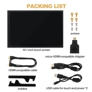 <span class=keywords><strong>Raspberry</strong></span> <span class=keywords><strong>Pi</strong></span> 10.1 英寸 <span class=keywords><strong>LCD</strong></span> IPS 电容式触摸屏 HDMI 兼容 1280x800 显示屏，适用于电脑显示器 <span class=keywords><strong>Raspberry</strong></span> <span class=keywords><strong>Pi</strong></span> 5/<span class=keywords><strong>4</strong></span> - Product Image 2