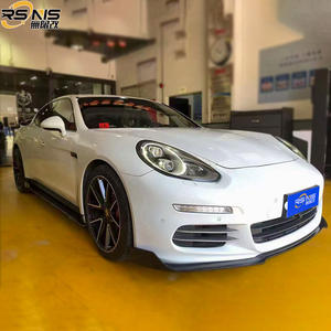 Pour Porsche Panamera 970 970.1 970.2, lèvre avant en fibre de carbone, jupe latérale, diffuseur arrière, aileron, modification légère, pièces de carrosserie - Product Image 3
