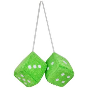 Nguồn nhà sản xuất đồ chơi sang trọng diandian vuông xe mặt dây chuyền ba chiều xúc xắc vuông - Product Image 6