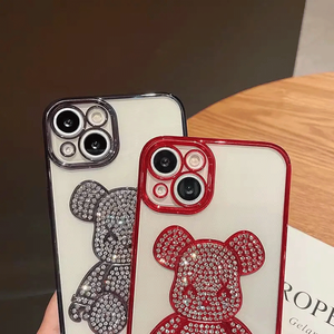 Coque de téléphone 3d ours violent mignon personnalisée en gros pour <span class=keywords><strong>Iphone</strong></span> 13 14 15 <span class=keywords><strong>Pro</strong></span> Max Cover - Product Image 4