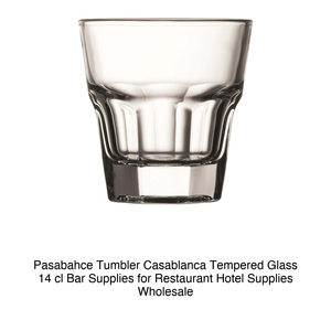 Vaso de Vidrio Templado Casablanca 14 cl Pasabahce H 7.6 cm Ø 7.2 cm - Product Image 2