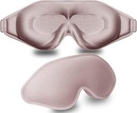 Masque de sommeil de luxe pour dormeurs latéraux, 100% soie de mûrier, écologique et rafraîchissant, unisexe pour femmes et hommes