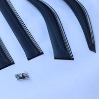 Viseras para Ventanas, Protectores de Lluvia, Deflectores Laterales para Toyota Land Cruiser LC80 1990-1997, Accesorios Exteriores