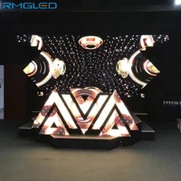 Boîte de nuit vidéo affichage Led lumière panneaux muraux Led piste de danse Led 3d cartographie Dj Booth